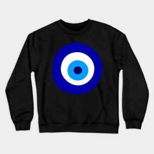 Evil Eye Amulet, Charm, Nazar, Greek Matias, Talisman Crewneck Sweatshirt